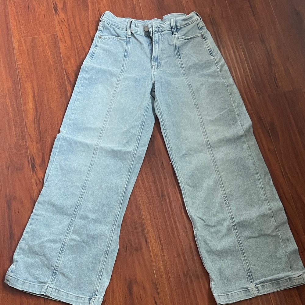 GAP Highrise Stride Wideleg Jeans 30R